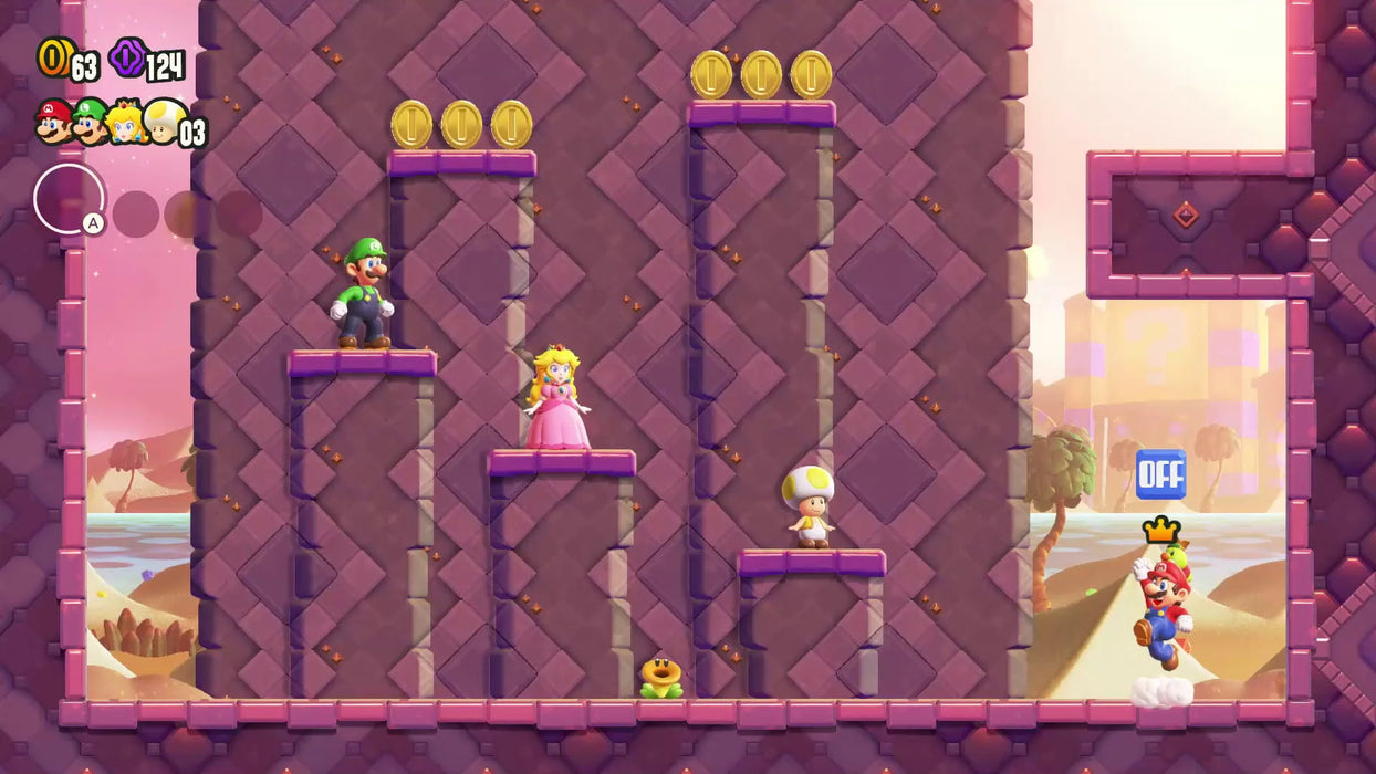 Игра Super Mario Bros Wonder (NSW)