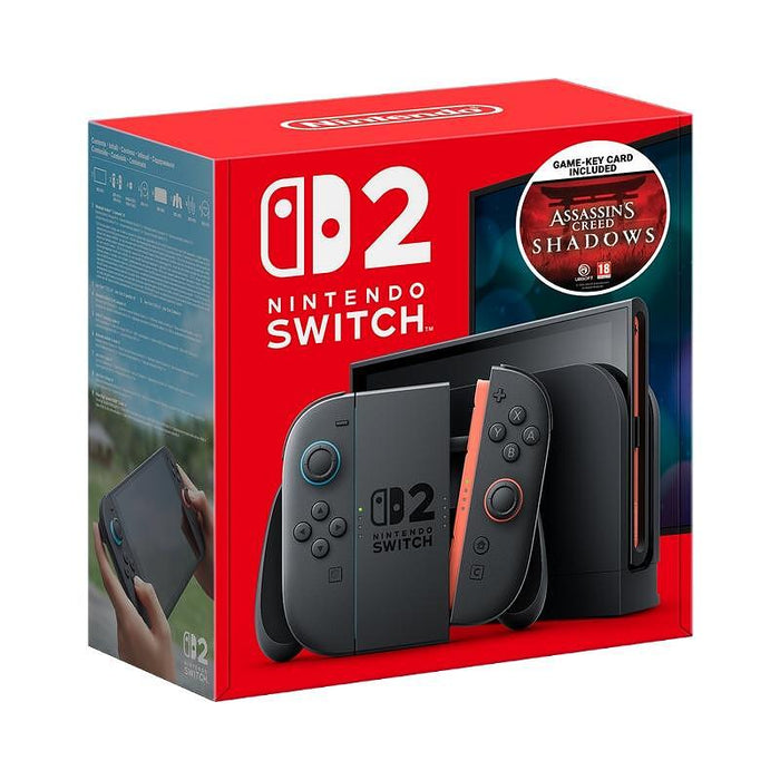 Конзола Nintendo Switch 2 Black + Assassin's Creed Shadows