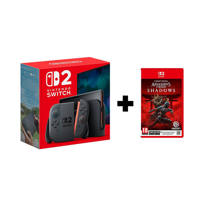 Конзола Nintendo Switch 2 Black + Assassin's Creed Shadows