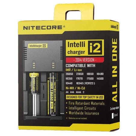 Зарядно у-во NITECORE i2, Universal Charger, LiIon &amp; NIMH, 18650, CR123, AA, AAA, C, D