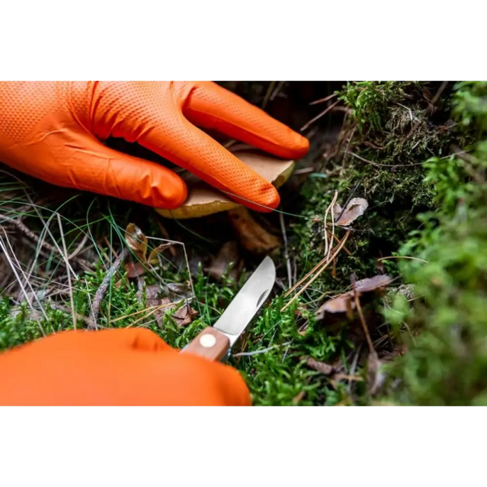 НИТРИЛНИ РЪКАВИЦИ 3D 50БР ОРАНЖЕВИ L