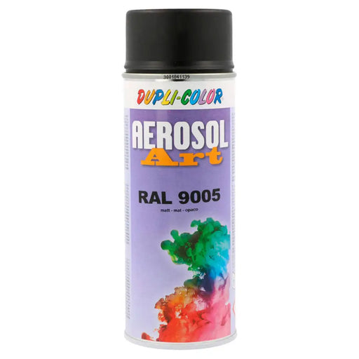 НИТРО КОМБИ СПРЕЙ AEROSOL ART RAL 9005 DUPLI COLOR
