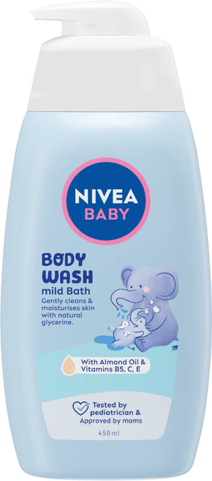 Нежен душ гел за тяло, 450 ml