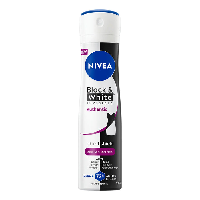 Дезодорант Black&White Invisible Authenic, 150 ml
