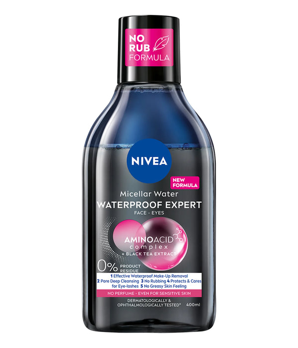 Двуфазна мицеларна вода Waterproof Expert, 400 ml