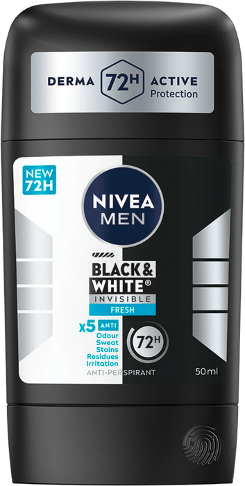 Део стик Black&White Fresh, 50 ml