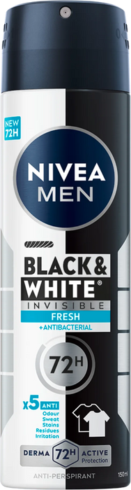 Дезодорант Black&White Invisible Fresh, 150 ml