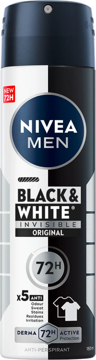 Дезодорант Black&White Invisible, 150 ml