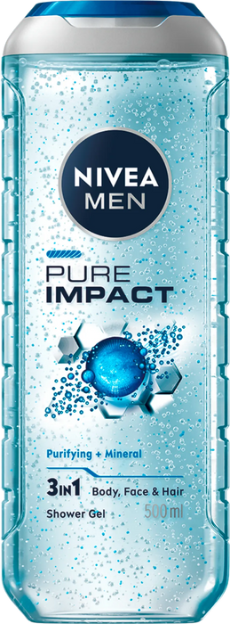 Душ гел Pure Impact, 500 ml