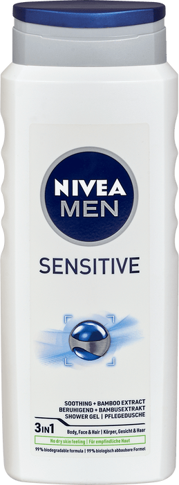 Душ гел за тяло Sensitive, 500 ml