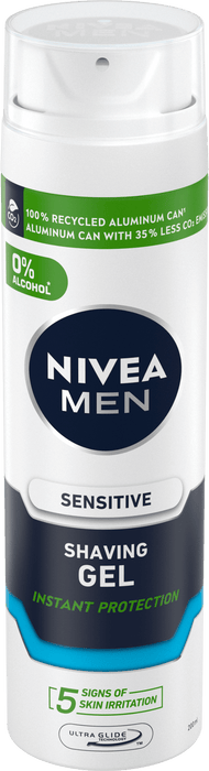 Гел за бръснене Sensitive, 200 ml