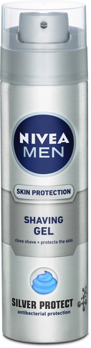 Гел за бръснене Silver Protect, 200 ml