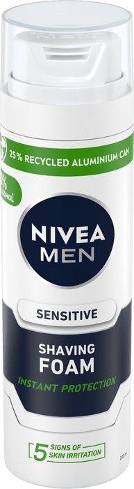 Пяна за бръснене Sensitive, 200 ml