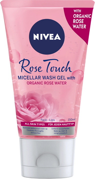 Мицеларен измиващ гел за лице Rose Water, 150 ml