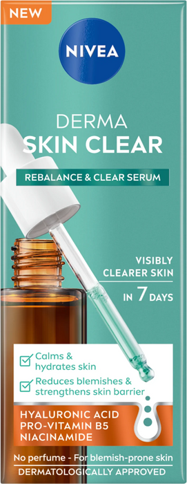 Серум против несъвършенства Derma Skin Clear, 30 ml