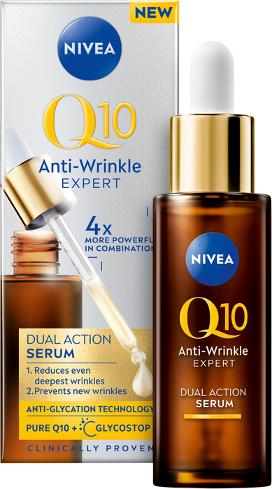 Серум за лице Q10 Anti-Wrinkle Expert Pure Q10+Glycostop, 30 ml