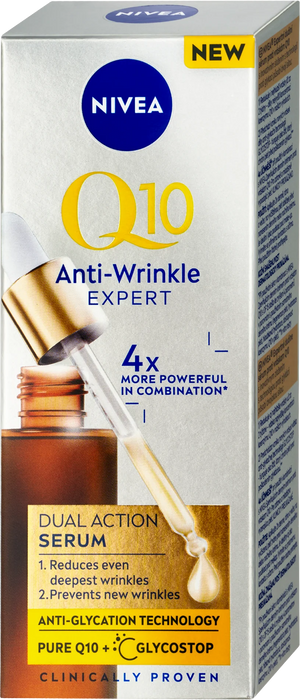 Серум за лице Q10 Anti-Wrinkle Expert Pure Q10+Glycostop, 30 ml