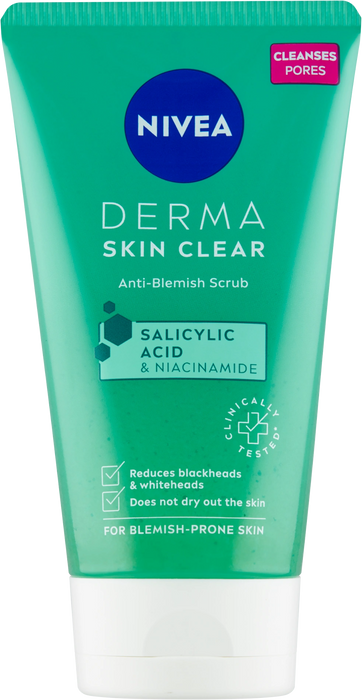 Скраб за лице Derma Skin Clear, 150 ml
