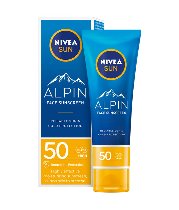Слънчезащитен крем за лице ALPIN SPF 50, 50 ml