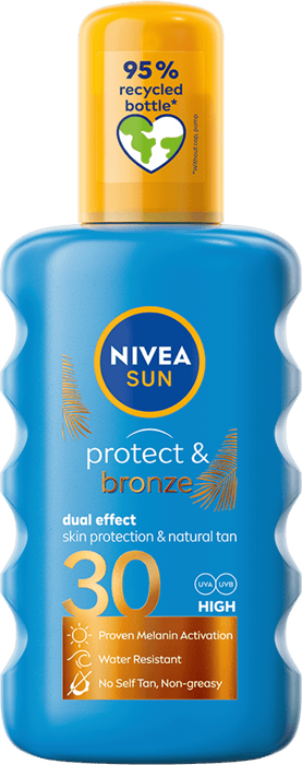 Слънцезащитен спрей Protect&Bronze SPF 30, 200 ml
