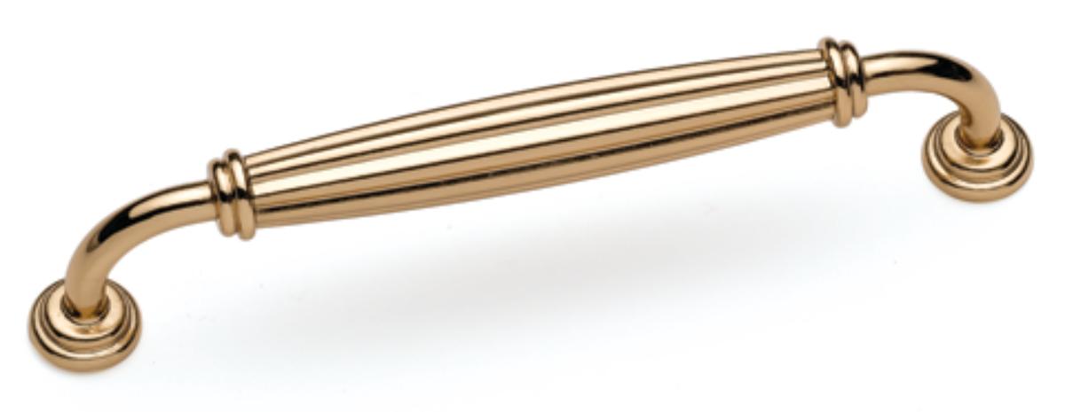 МЕБЕЛНА ДРЪЖКА 128MM ЗЛАТО ДЕЛЕН