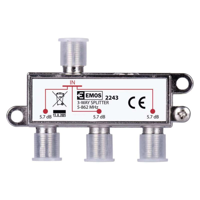 СПЛИТЕР 1ВХОД 3ИЗХОДА EU2243 J0003