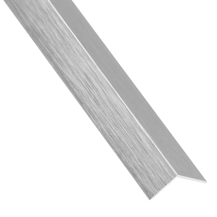АЛУMИНИЕВ ЪГЛОВ ПРОФИЛ 16X16MM/2.6M СРЕБ