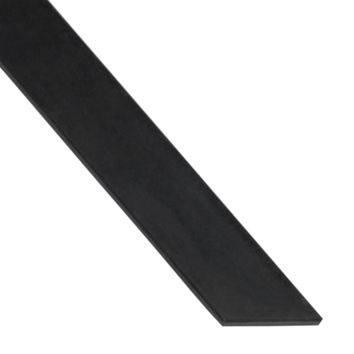 АЛУMИНИЕВ ПРАВ ПРОФИЛ 15X2MM/1M ЧЕРЕН