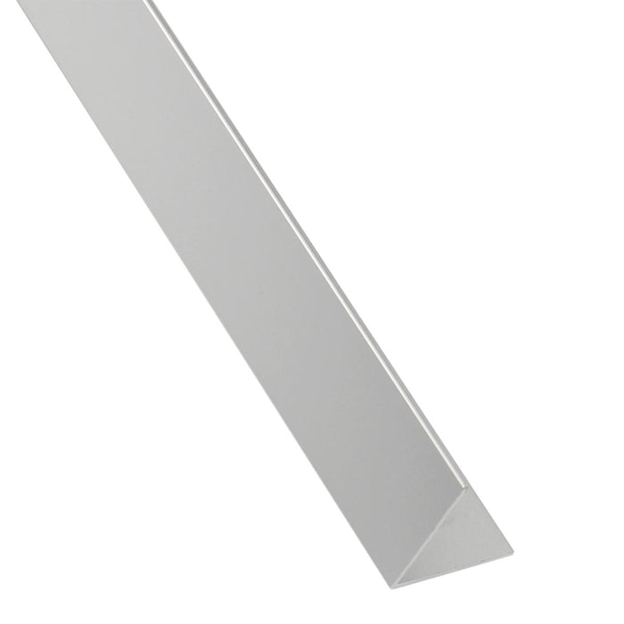 PVC ЪГЛОВ ПРОФИЛ 19.5Х19.5MM/2.6M ИНОКС