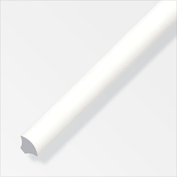 PVC ПРОФИЛ ВЪТРЕШЕН ЪГЪЛ 14Х14/2.6М БЯЛ
