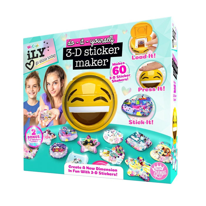 WeCool ILY 3D Стикер Машина