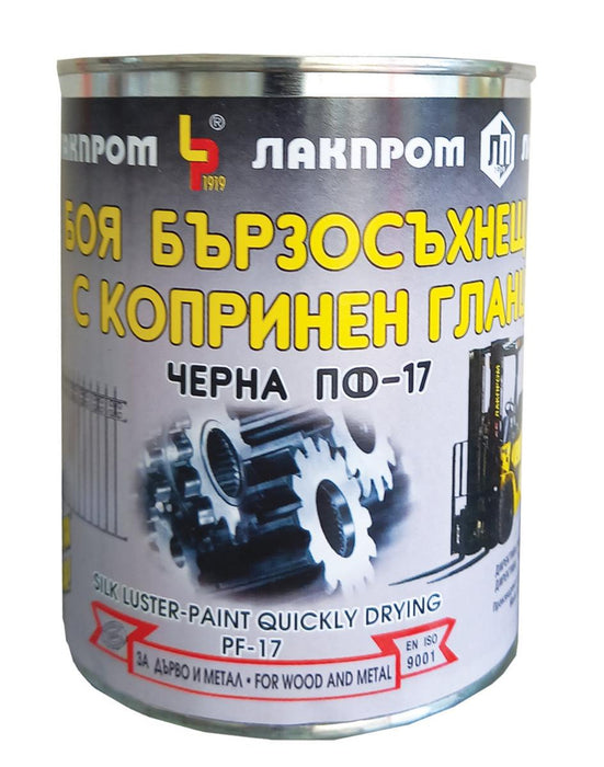 БОЯ БЪРЗОСЪХНЕЩА С КОПРИНЕН  ГЛАНЦ ПФ-17