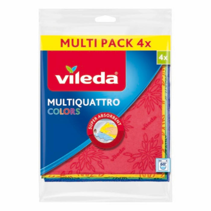 КЪРПА VILEDA MULTI-QUATTRO COLORS 4БР.