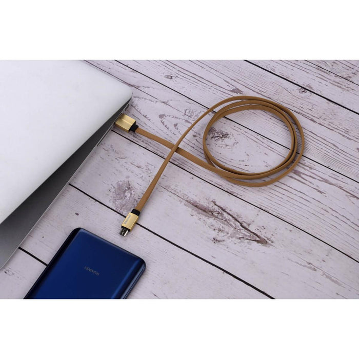КАБЕЛ MICROUSB ПЛЕТЕН 1М/2А TEKMEE