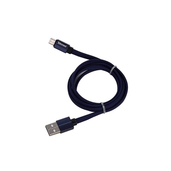 КАБЕЛ MICROUSB ПЛЕТЕН 1М/2А TEKMEE