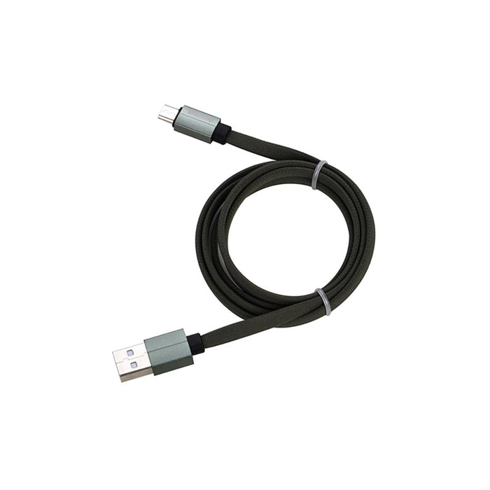 КАБЕЛ MICROUSB ПЛЕТЕН 1М/2А TEKMEE