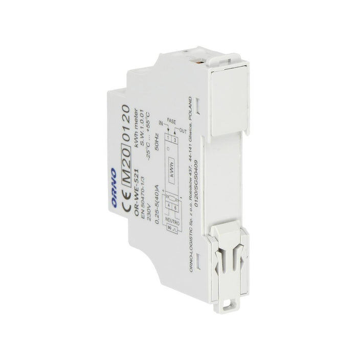 ЕЛЕКТРОМЕР МОНОФАЗЕН 40А OR-WE-521
