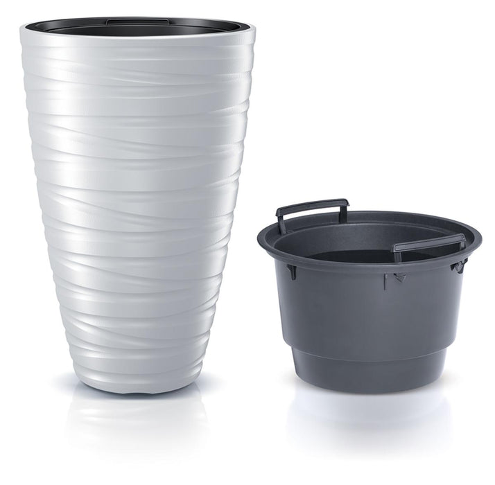 САКСИЯ MAZE БЯЛА PVC D40СМ Н57.9СМ