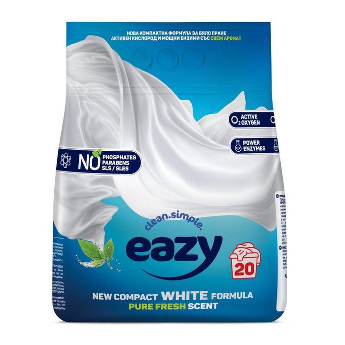 ПРАХ ЗА ПРАНЕ EAZY WHITE 1.4 KG