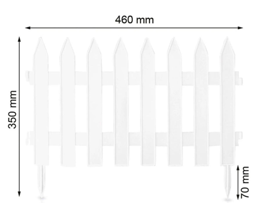 ОГРАДКА GRADEN CLASSIC 322СМ БЯЛА