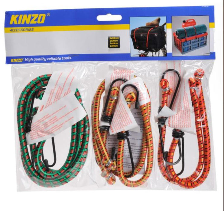 ЛАСТИЦИ ЗА БАГАЖ 30/45/60CM 6БР KINZO