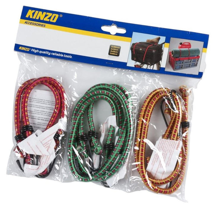 ЛАСТИЦИ ЗА БАГАЖ 30/45/60CM 6БР KINZO