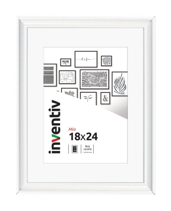 РАМКА MIA БЯЛА 18X24