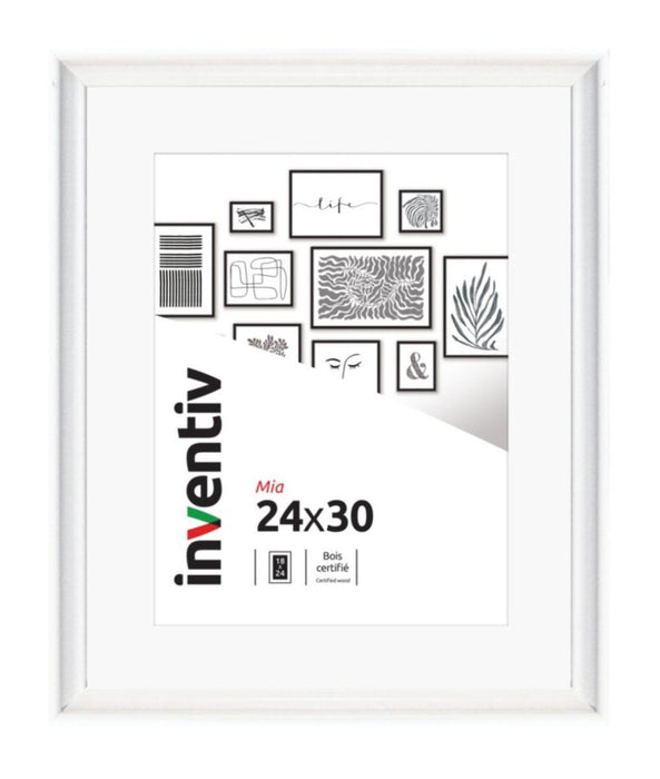 РАМКА MIA БЯЛА 24X30