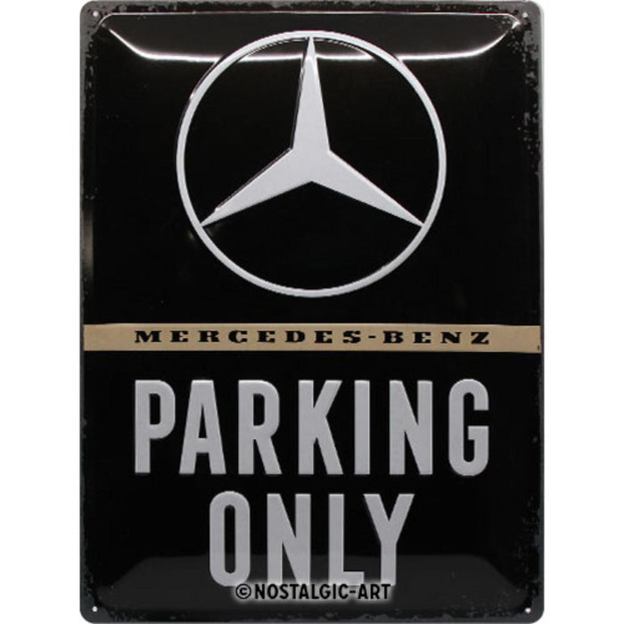 МЕТ. ТАБЕЛА 30Х40 MERCEDES-BENZ ПАРКИНГ
