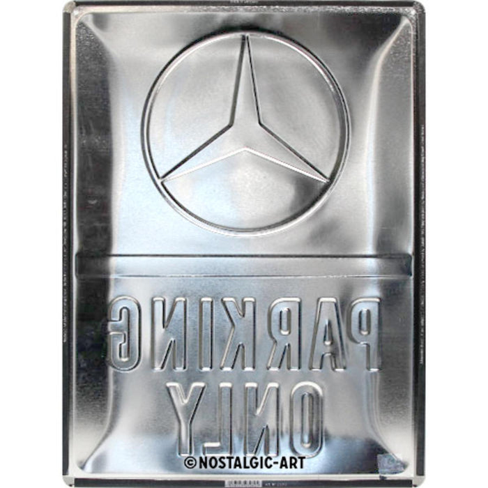 МЕТ. ТАБЕЛА 30Х40 MERCEDES-BENZ ПАРКИНГ