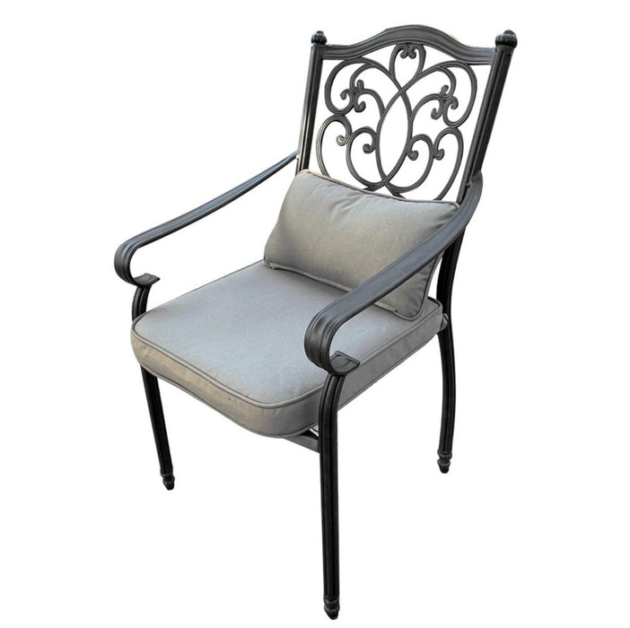 КОМПЛЕКТ АРТУР АЛУМИНИЙ МАСА С 4 СТОЛА