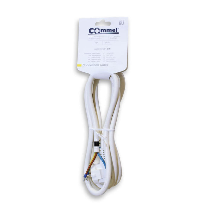 КАБЕЛ С ЩЕПСЕЛ H05VV-F 3Х2,5ММ2 COMMEL
