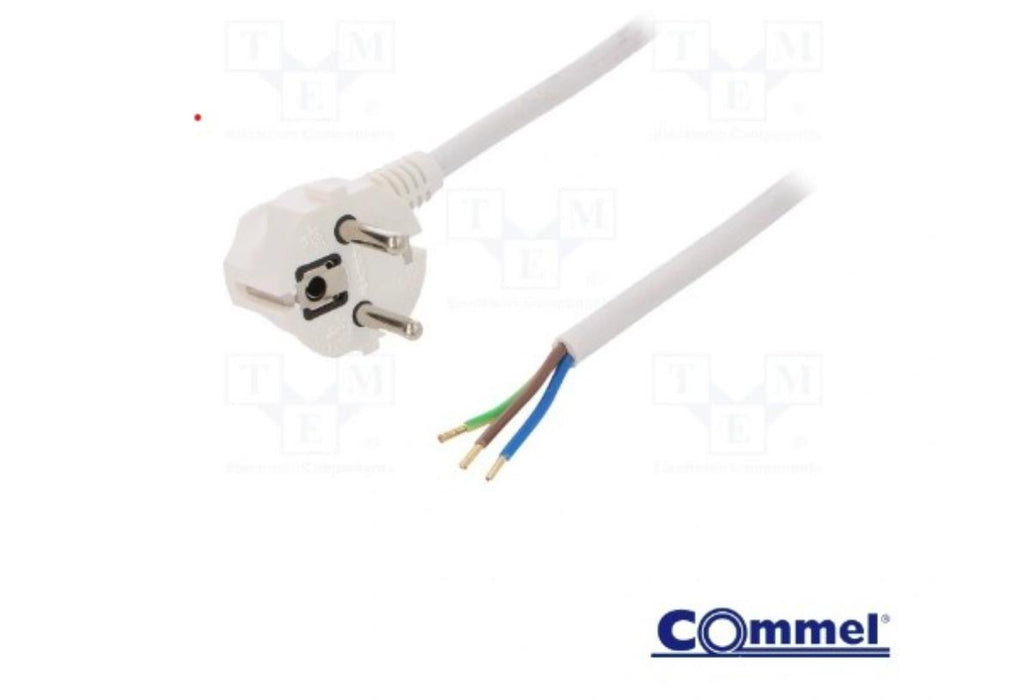 КАБЕЛ С ЩЕПСЕЛ H05VV-F 3Х2,5ММ2 COMMEL