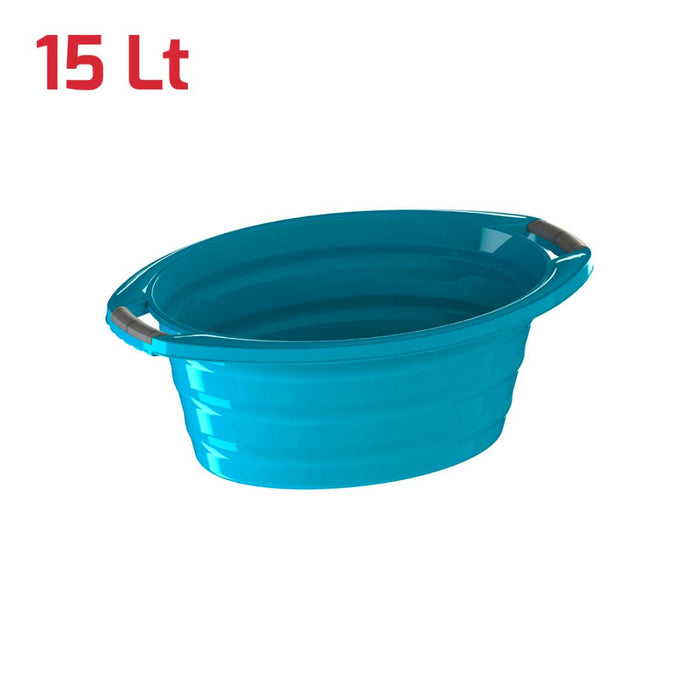 ЛЕГЕН С ДРЪЖКИ 15Л RECA PLAST СИН